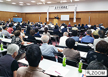 大分支部「夏季八十講」会場風景